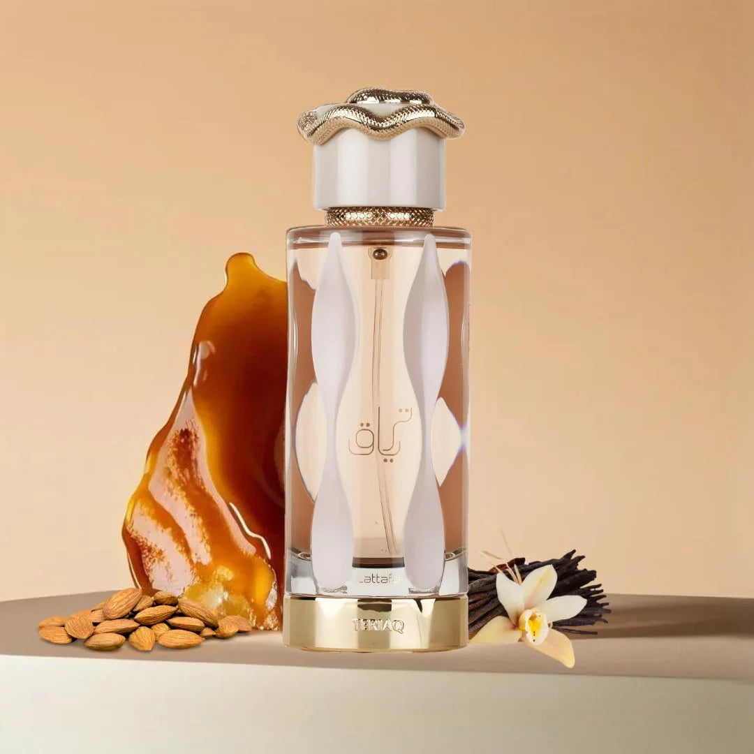 Parfum Lattafa Teriaq, apa de parfum, unisex inspiratie La Belle Jean Paul Gaultier