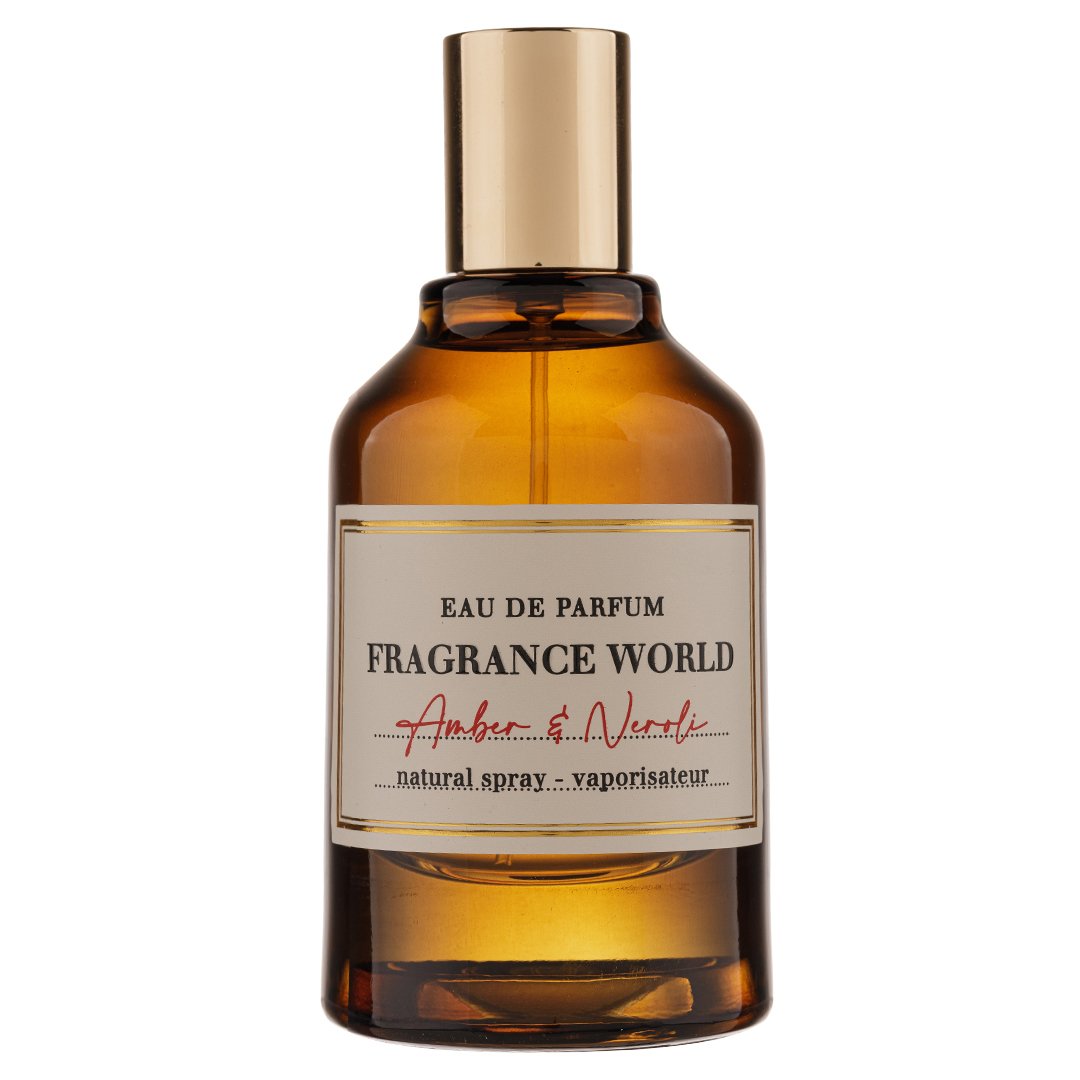 Parfum Fragrance World Amber & Neroli, apa de parfum, unisex inspiratie Black Pepper & Amber by Neroli Zielinski & Rozen