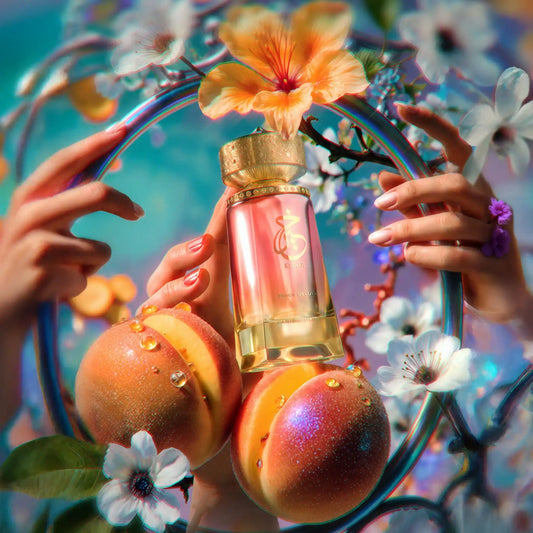 Parfum Paris Corner Khair Peach Delulu, apa de parfum, unisex inspiratie Peach's Revenge de Sarah Baker Perfumes