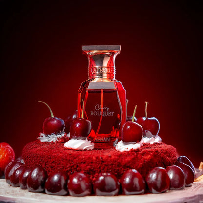 Parfum Afnan Cherry Bouquet, apa de parfum, femei inspiratie Lost Cherry Tom Ford