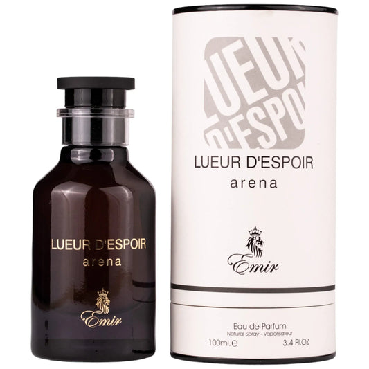 Parfum Emir Lueur D'Espoir Arena, apa de parfum, unisex inspiratie Les Sables Roses Luis Vuitton