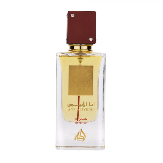 Parfum Lattafa  Ana Abiyedh Rouge, apa de parfum, femei inspiratie Baccarat Rouge 540 Maison Francis Kurkdjian