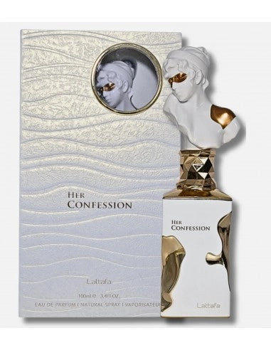 Parfum Lattafa Her Confession, apa de parfum, femei inspiratie Blanche Bete Liquides Imaginaires