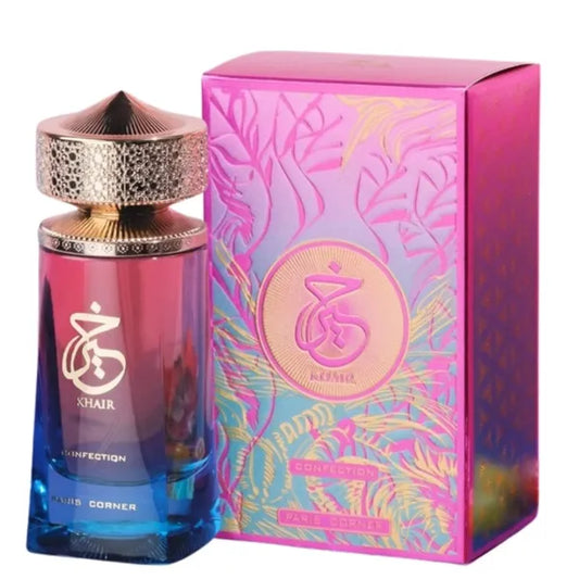 Parfum Paris Corner Khair Confection, apa de parfum, femei inspiratie Vanilla Candy Rock Sugar Kayali