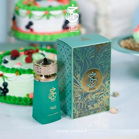 Parfum Paris Corner Khair Pistachio, apa de parfum, unisex inspiratie Yum Pistachio Gelato Kayali