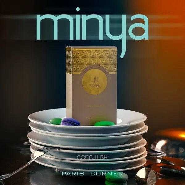 Parfum Paris Corner Minya Coco Lush, apa de parfum, femei inspiratie Thank you, next Ariana Grande