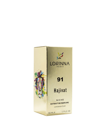 Parfum Lorinna Hajivat No.91, extract de parfum, unisex inspiratie Hacivat Nishane
