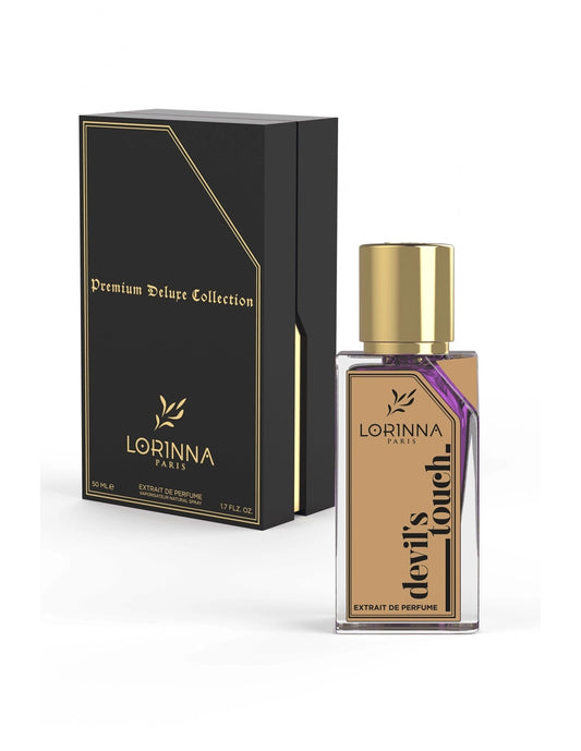 Parfum Lorinna Paris De Luxe Collection Devil's Touch, extract de parfum, femei inspiratie Devil’s Intrigue by HFC
