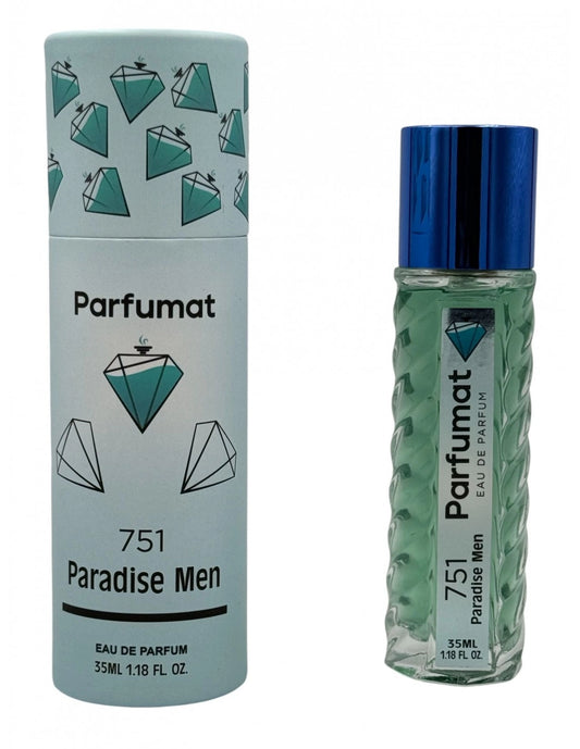 Parfumat 751 Paradise Men, apa de parfum, 35 ml, barbati inspiratie Le Beau Paradise Garden Jean Paul Gaultier